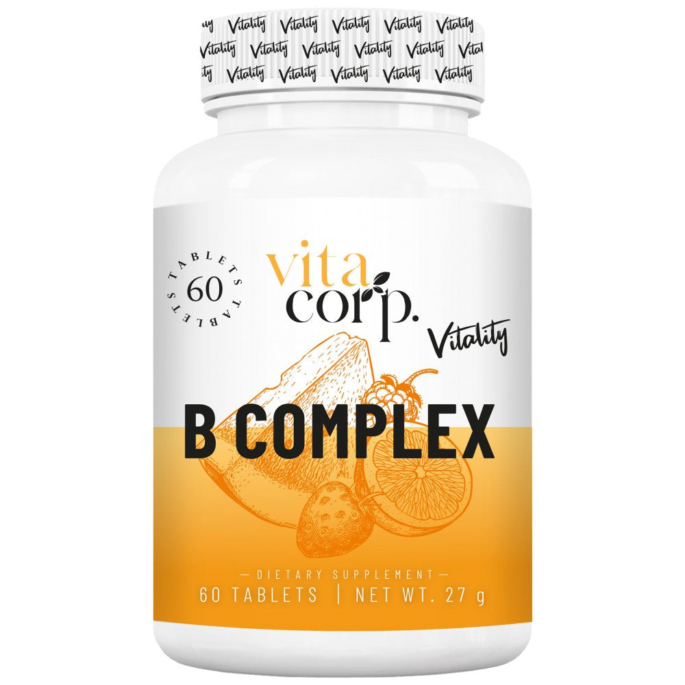 Komplex vitamínu B - 60 tabliet