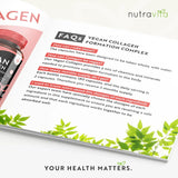 Vegánsky komplex na tvorbu kolagénu 180 Vcapsules. <tc>Nutravita</tc>