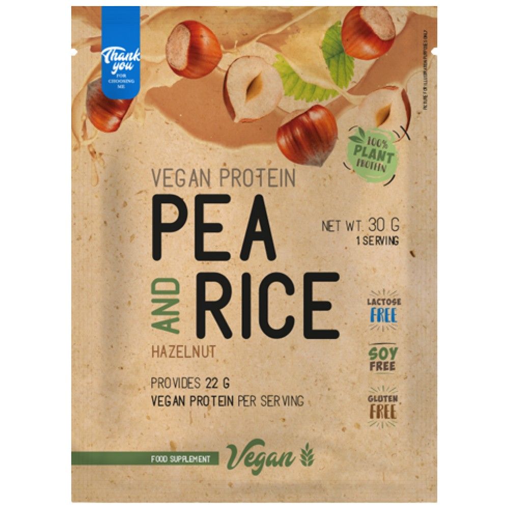 Vegánsky proteín Hrach a ryža - 30 gramov