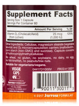 Vegánsky vitamín D3 1000 IU 60 kapsúl