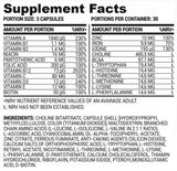 Podpora vegánskych vitamínov Multivitamíny a minerály pre vegánov 90 kapsúl