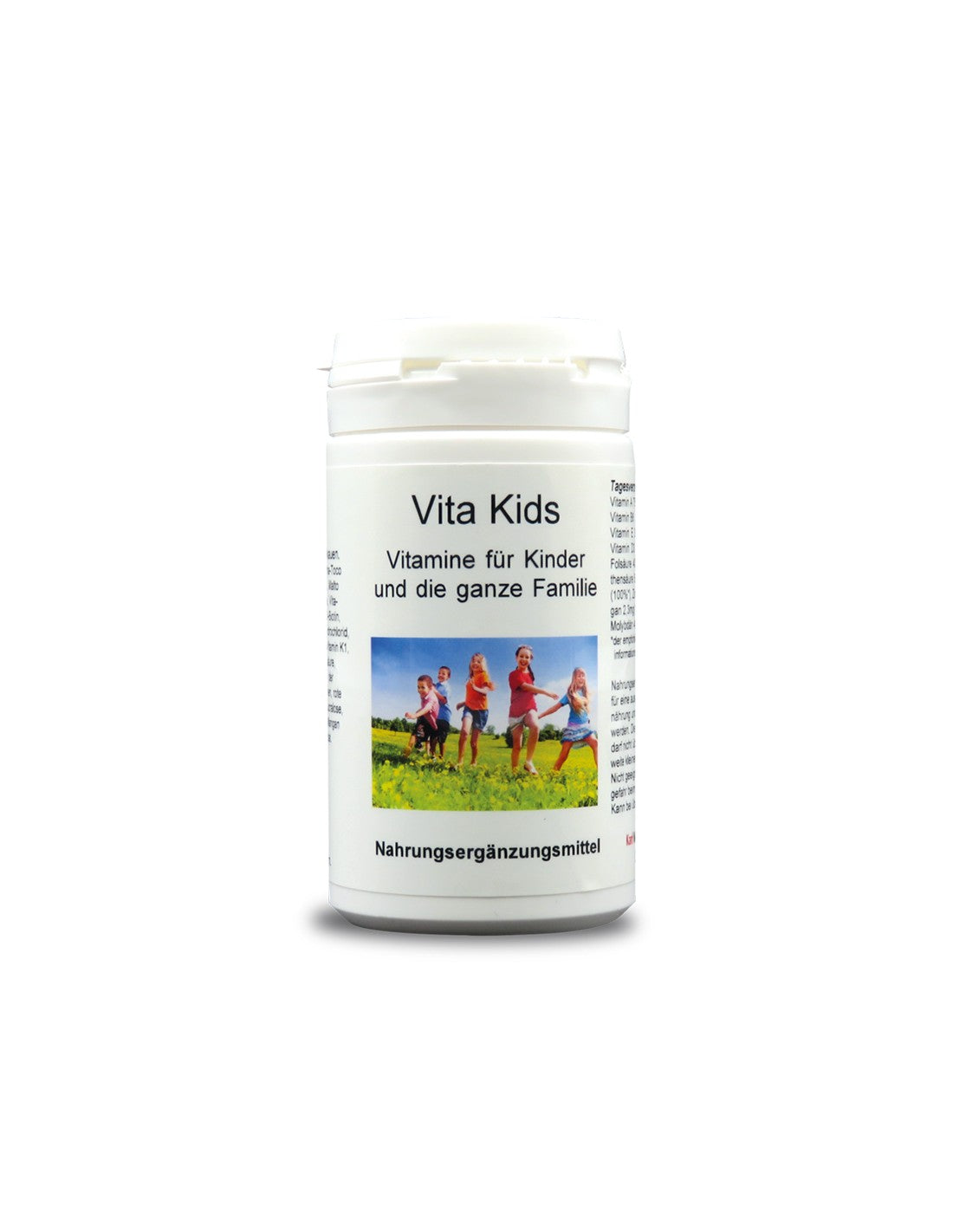 Vita Kids - Vitamíny pre deti, 60 žuvacích tabliet s <tc>Karl Minck</tc> malinová príchuť