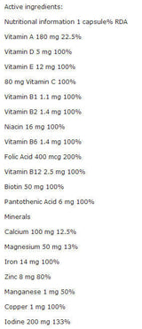Vitamin plus mama 30 čiapky. Olympus
