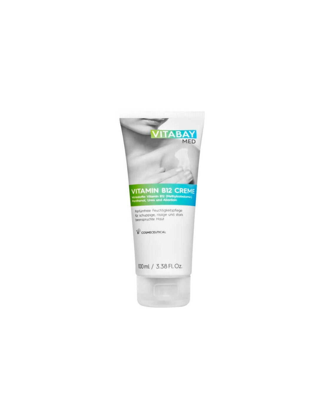 Krém / krém vitamínu B12 s vitamínom B12 (metylcobalamín), panthenol, močovina a alantoín, 100 ml