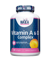 Vitamín A&D komplex / 100 mäkkých