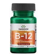 Vitamín B-12 500 mcg. / 30 čiapky - 0