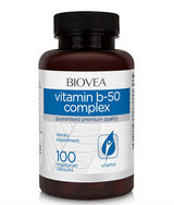Komplex vitamínu B-50 50 mg / 100 čiapky