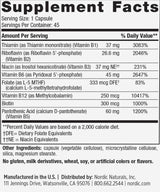 Komplex vitamínu B - 45 kapsúl