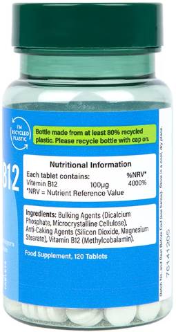 Vitamín B12 100 mcg | Metylkobalamín - 120 tabliet