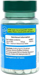 Vitamín B12 100 mcg | Metylkobalamín - 120 tabliet
