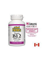 Vitamín B12 kyanokobalamín 1000 mcg - 60 tabliet
