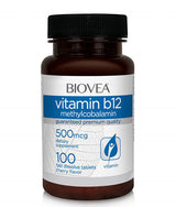 Vitamín B12 500 Metylcobalamín Rýchly rozpustený / 100 kariet
