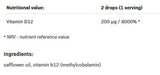 Vitamín B12 Metyl kvapky - 30 ml