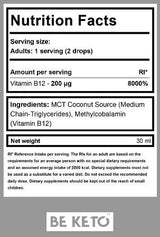 Vitamín B12 v kvapkách ako metylkobalamín - 30 ml