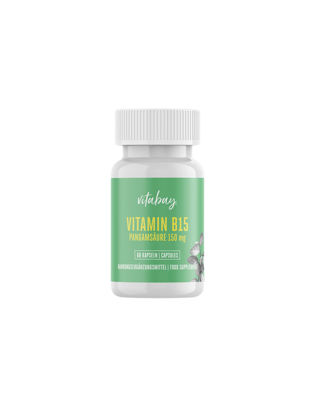 Vitamín B15 / vitamín B15 (kyselina pangam), 60 kapsúl