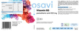 Vitamín B5 | Kyselina pantoténová 200 mg - 180 kapsúl