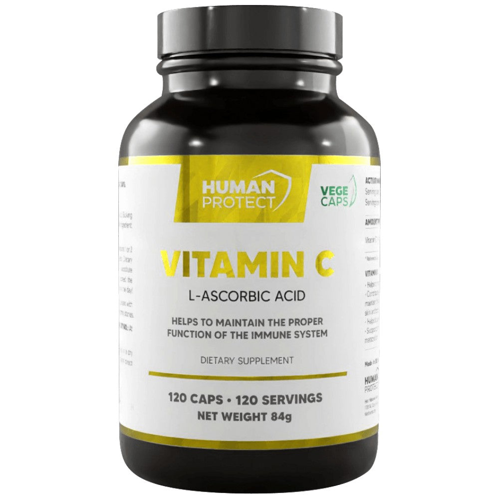 Vitamín C 500 mg | Kyselina L -askorbová - 120 kapsúl