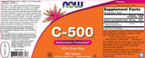 Vitamín C -500 s ružovými bokmi - 100 tabliet