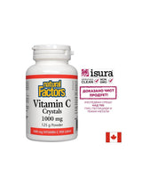 Vitamín C 1000 mg kryštálov - 125 gramov