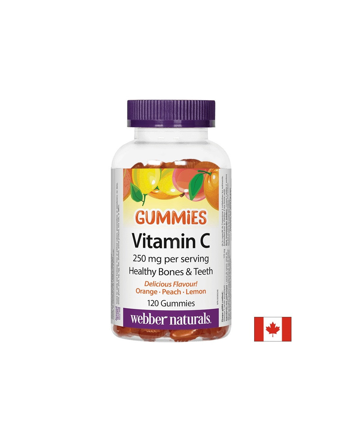 Vitamín C Gummies - Vitamín C Gummies 125 mg, 120 želé tablety