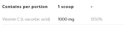 Vitamín C prášok 100% čistý prášok - 300 gramov