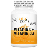 Vitamín C + Vitamín D vitamíny D - 90 tabliet