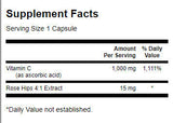 Vitamín C s ružovými bokmi 1000 mg - 30 kapsúl