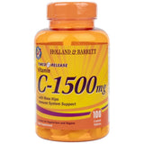 Vitamín C s ružovými bokmi 1500 mg | Načasované vydanie - 100 tabliet