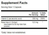 Vitamín C s ružovými bokmi 500 mg - 250 kapsúl