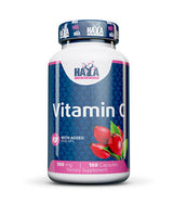 Vitamín C s ružovými bokmi 500 mg / 100 uzáverov.