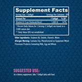 Vitamín D-3 /1000 IU / 100 Softgels