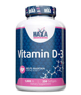 Vitamín D-3 /1000 IU / 250 Softgels