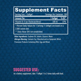 Vitamín D-3 /400 IU / 100 Softgels