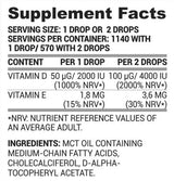 Vitamín D + E klesá 30 ml