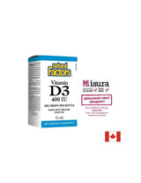 Vitamín D3 400 IU Drops - 15 ml
