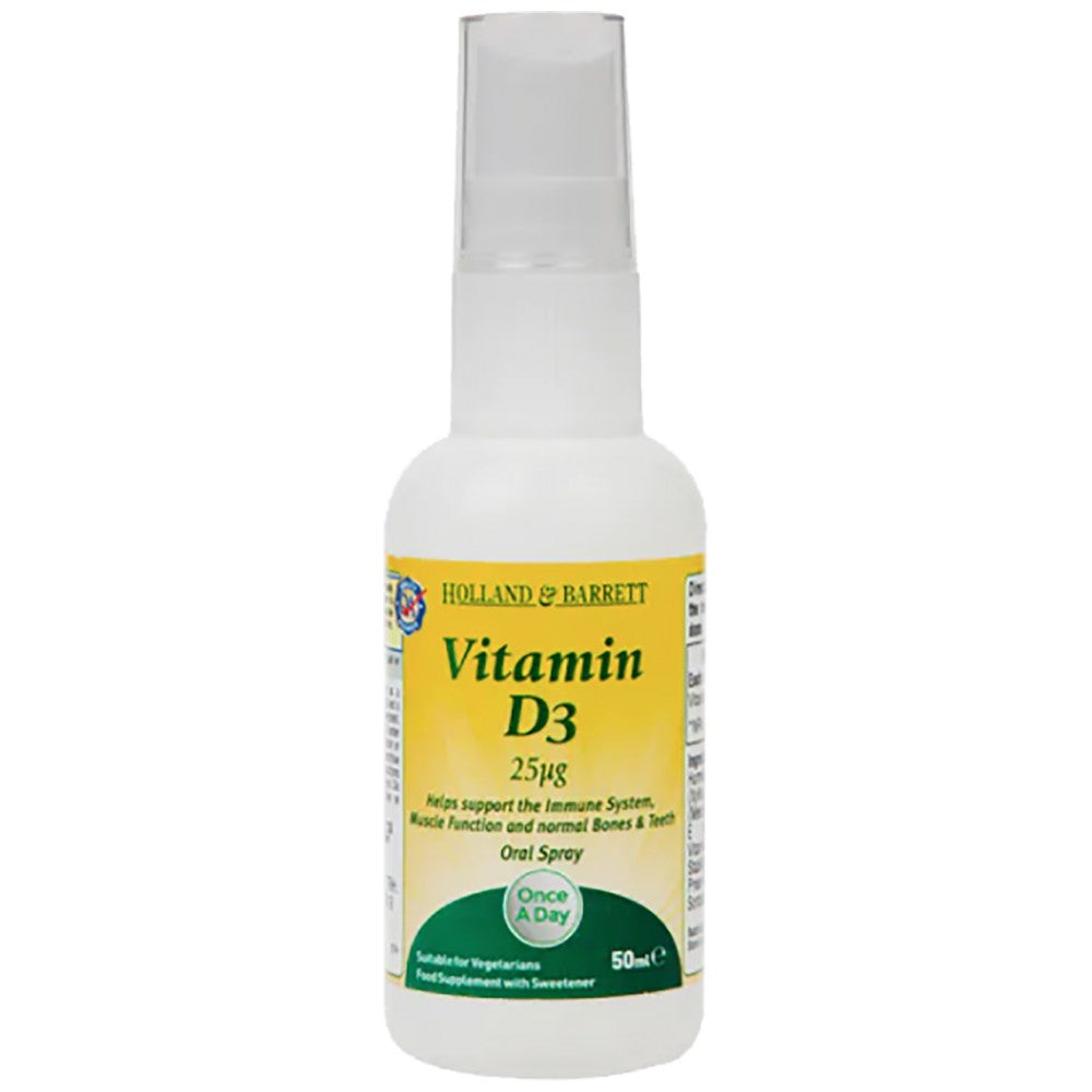 Vitamín D3 sprej / 1000 iu na sprej - 50 ml