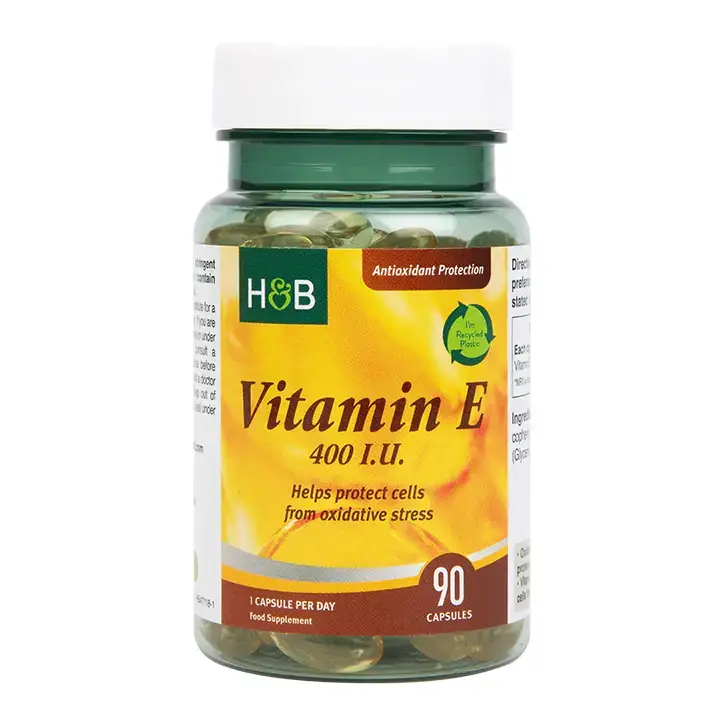 Vitamín E (vitamín E) 400 IU 90 kapsuly Holland & Barrett