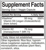 Vitamíny D3 a K2 60