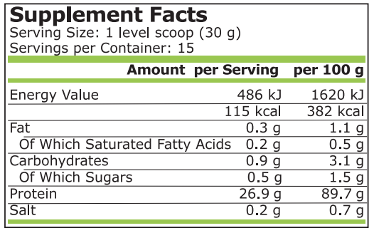 <tc>Pure Nutrition</tc> - SRVÁTKOVÝ IZOLÁT - 454 G