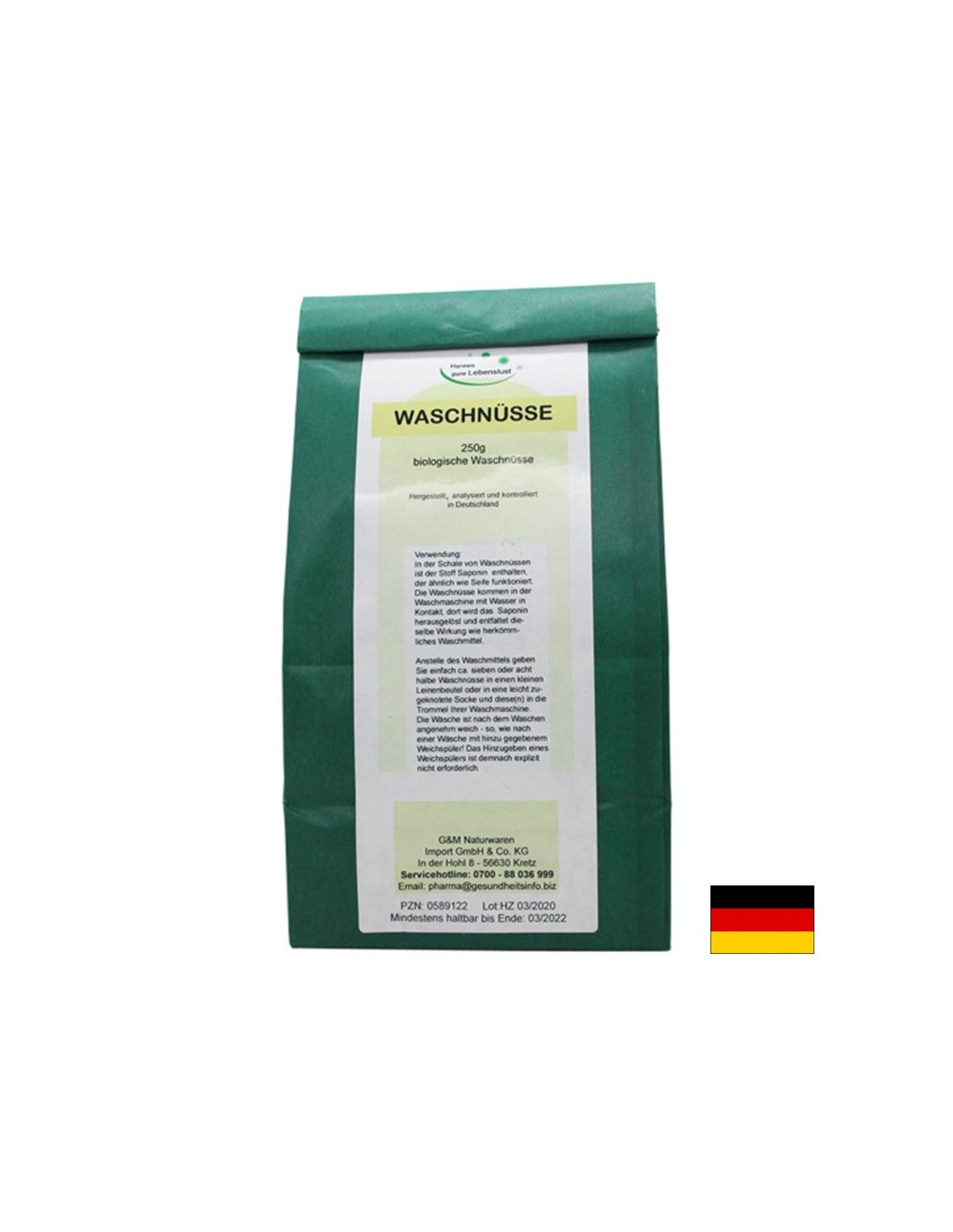 Washnusse - Organické mydlové orechy, 250 g el compra