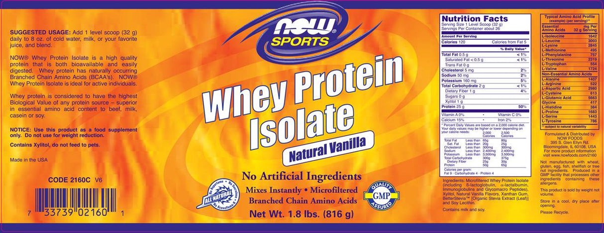 Srvátkový proteínový izolát - 816 gramov