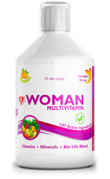 Ženy multivitamíny pre ženy s kolagénom 1497 mg - 147 aktívnych zložiek /500 ml /