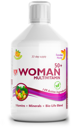 Ženy 50+ multivitamíny pre ženy s kolagénom 1497 mg - 149 účinných látok /500 ml /