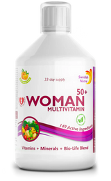 Ženy 50+ multivitamíny pre ženy s kolagénom 1497 mg - 149 účinných látok /500 ml /