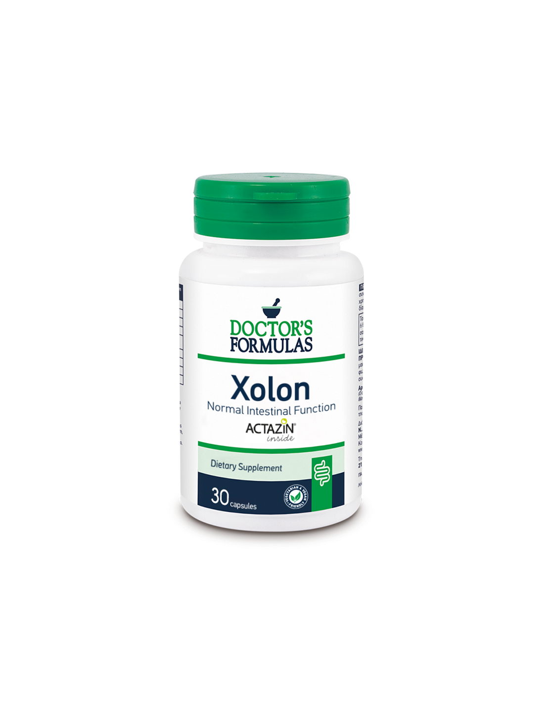 Herbal Laxative - Xolon, 30 kapsulových doktorských vzorcov
