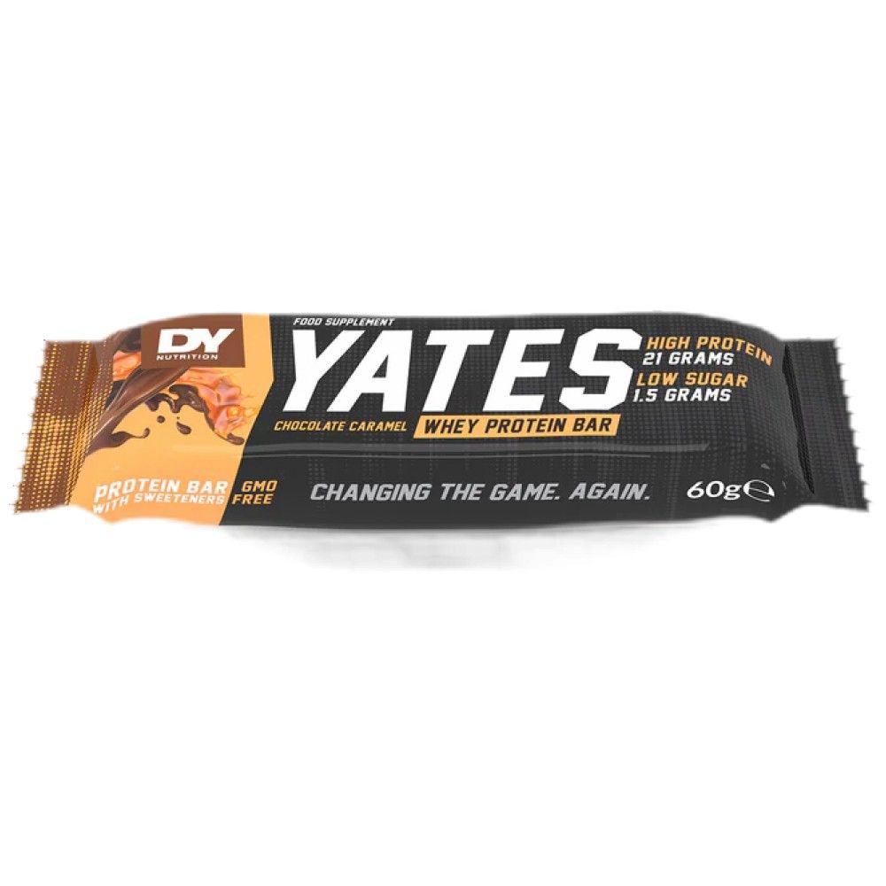 Yates srvátka proteínový bar Žiadny cukor - 60 gramov