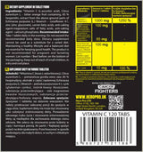 Vitamín C 1000 mg + bioflavonoidy s echinacea + zinok - 120 tabliet