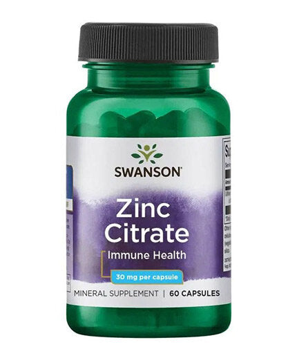 Zinok / citrát / 30 mg. / 60 uzáverov. - 0