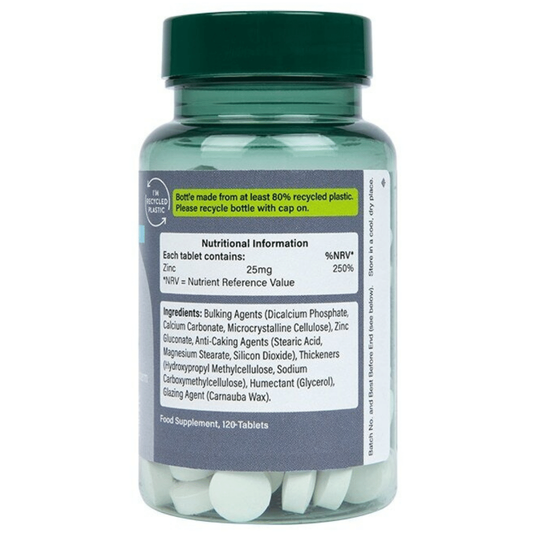 Glukonát zinku / zinok glukonát 25 mg 120 tabliet