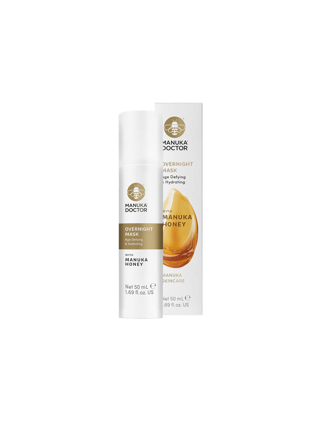 Nočná maska ​​proti starnutiu s Manuka Honey, 50 ml